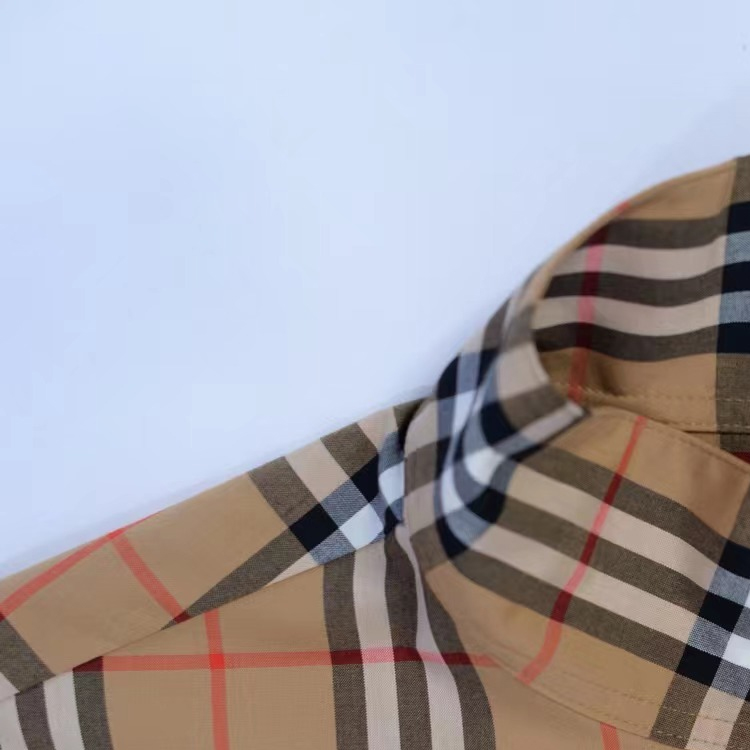 (Women) Burberry SS23  Beige Checkered Long-Sleeve Shirt. 80687071 圖 7