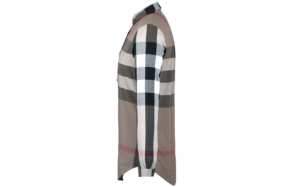 (Women) Burberry SS23  Black Check Pullover Long Sleeve Casual Shirt. 3956504 圖 4