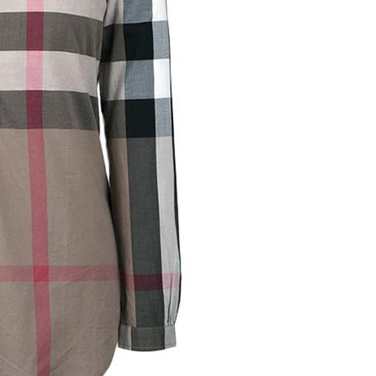(Women) Burberry SS23  Black Check Pullover Long Sleeve Casual Shirt. 3956504 圖 6