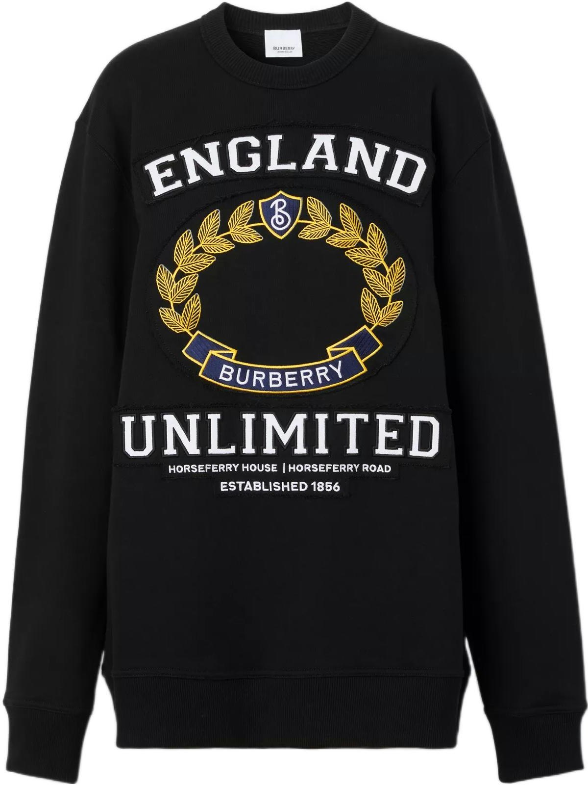 women-burberry-ss-23-black-crewneck-sweatshirt-with-letter-print-80650611