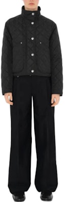 (Women) Burberry SS23 Black Diamond Quilted Jacket 80727981 Shop (Women) Burberry SS23 Black Diamond Quilted Jacket 80727981