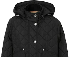 Sizing (W) Burberry SS23 黑色菱格紋夾克外套 80727981