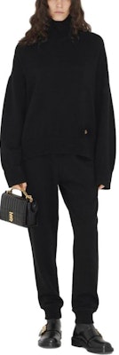 (W) Burberry SS23 Seluar Jogger Hitam Logo Bersulam. 80700021 Lookbook (W) Burberry SS23 Seluar Jogger Hitam Logo Bersulam. 80700021