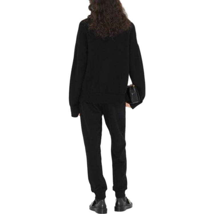 Shop (W) Burberry SS23 Seluar Jogger Hitam Logo Bersulam. 80700021