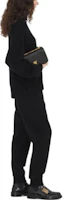 Purchase (Women) Burberry SS23 Black Embroidered Logo Jogger Sweatpants. 80700021