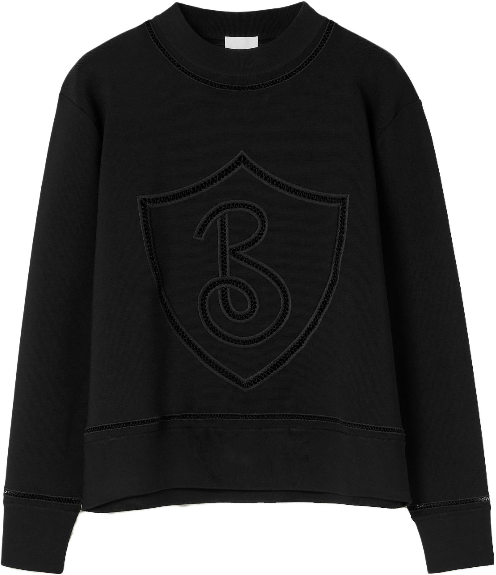 women-burberry-ss-23-black-knitted-pullover-with-letter-cutout-design-80662691