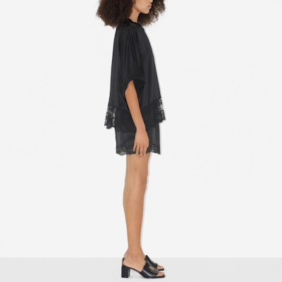 (W) 博柏利 SS23 黑色蕾丝拼接休闲短裙. 80677031 Purchase (W) 博柏利 SS23 黑色蕾丝拼接休闲短裙. 80677031