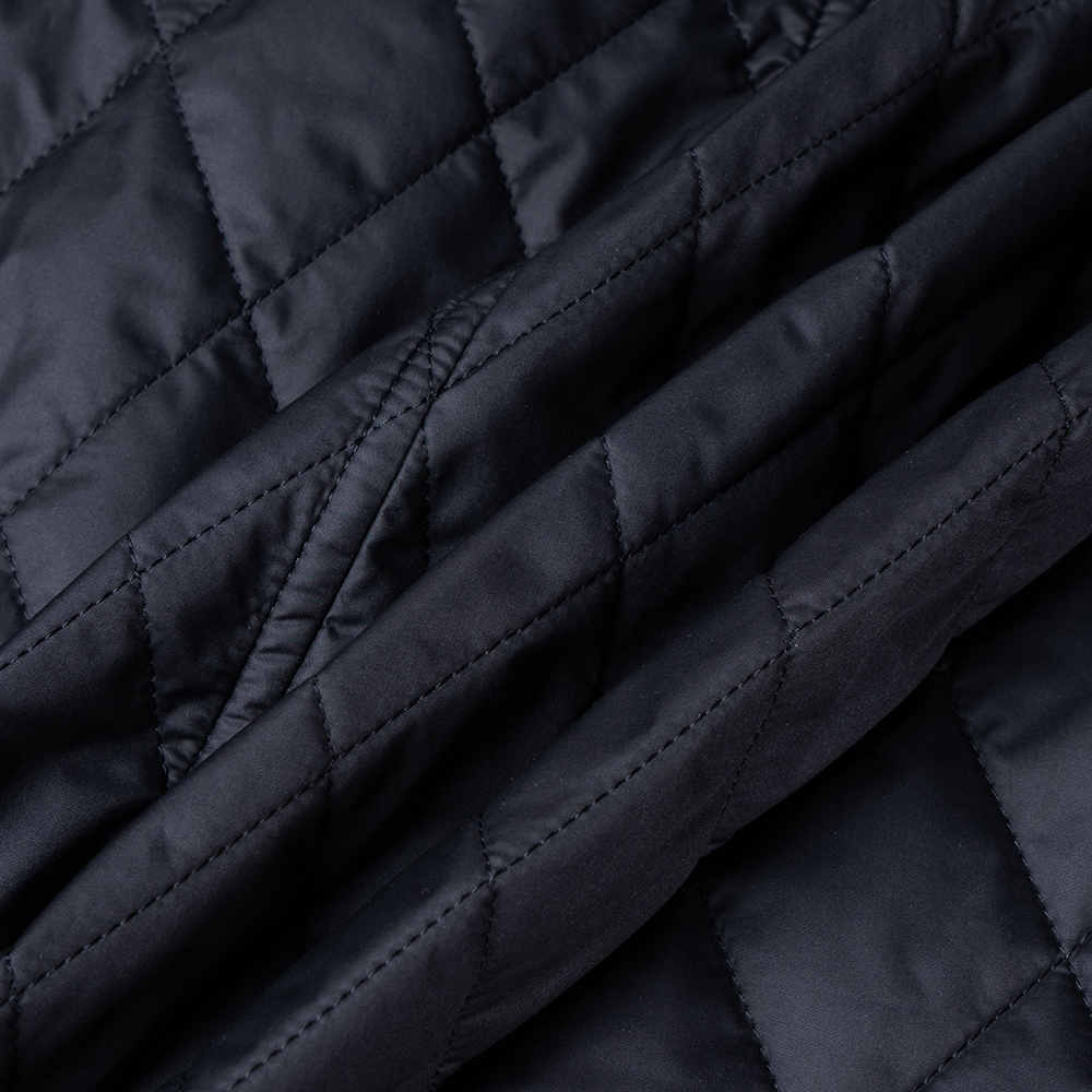 Sizing (W) Burberry SS23 Mantel Hitam Panjang Sedang Katun Double-Breasted. 80530441