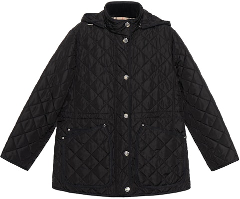 (W) 博柏利 SS23 黑色连帽棉质夹克外套。 80709671 Order (W) 博柏利 SS23 黑色连帽棉质夹克外套。 80709671