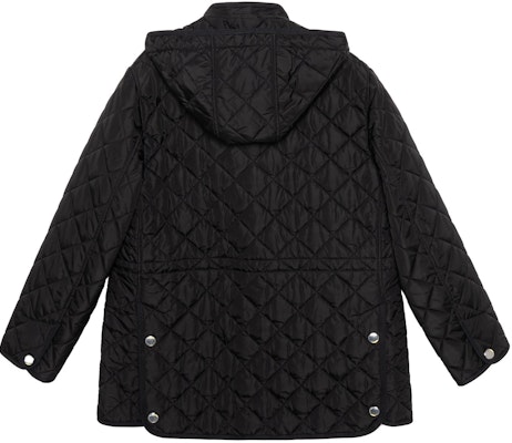 (W) 博柏利 SS23 黑色连帽棉质夹克外套。 80709671 Lookbook (W) 博柏利 SS23 黑色连帽棉质夹克外套。 80709671