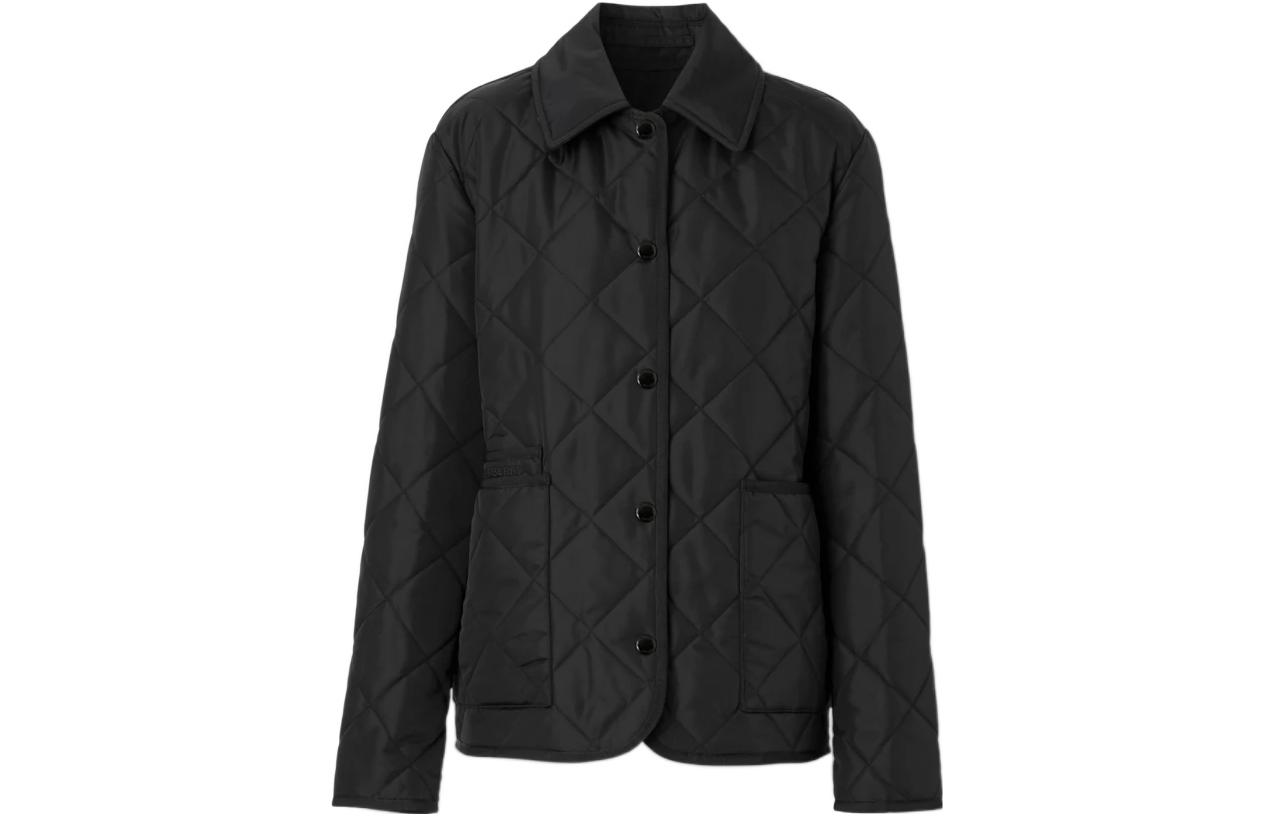 (Women) Burberry SS23  Black Quilted Jacket 80660781