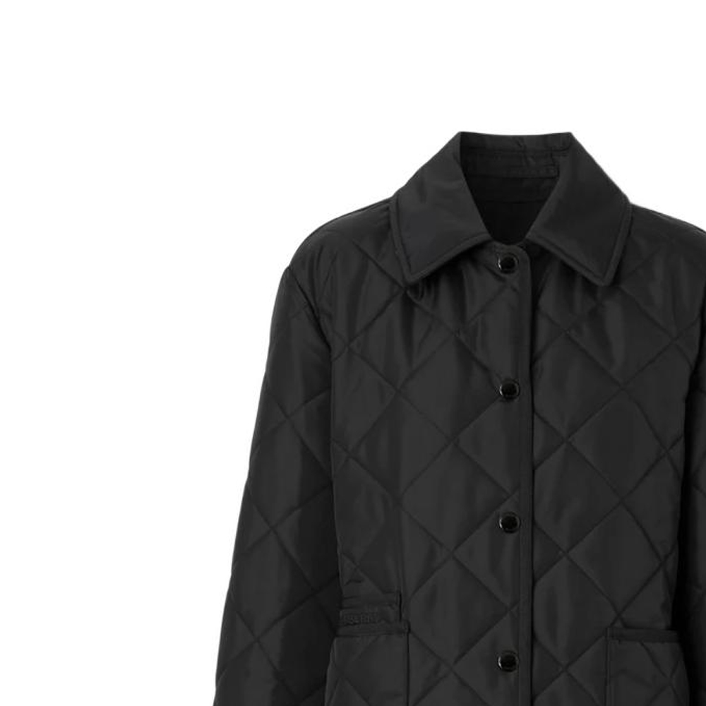 (Women) Burberry SS23  Black Quilted Jacket 80660781 圖 6