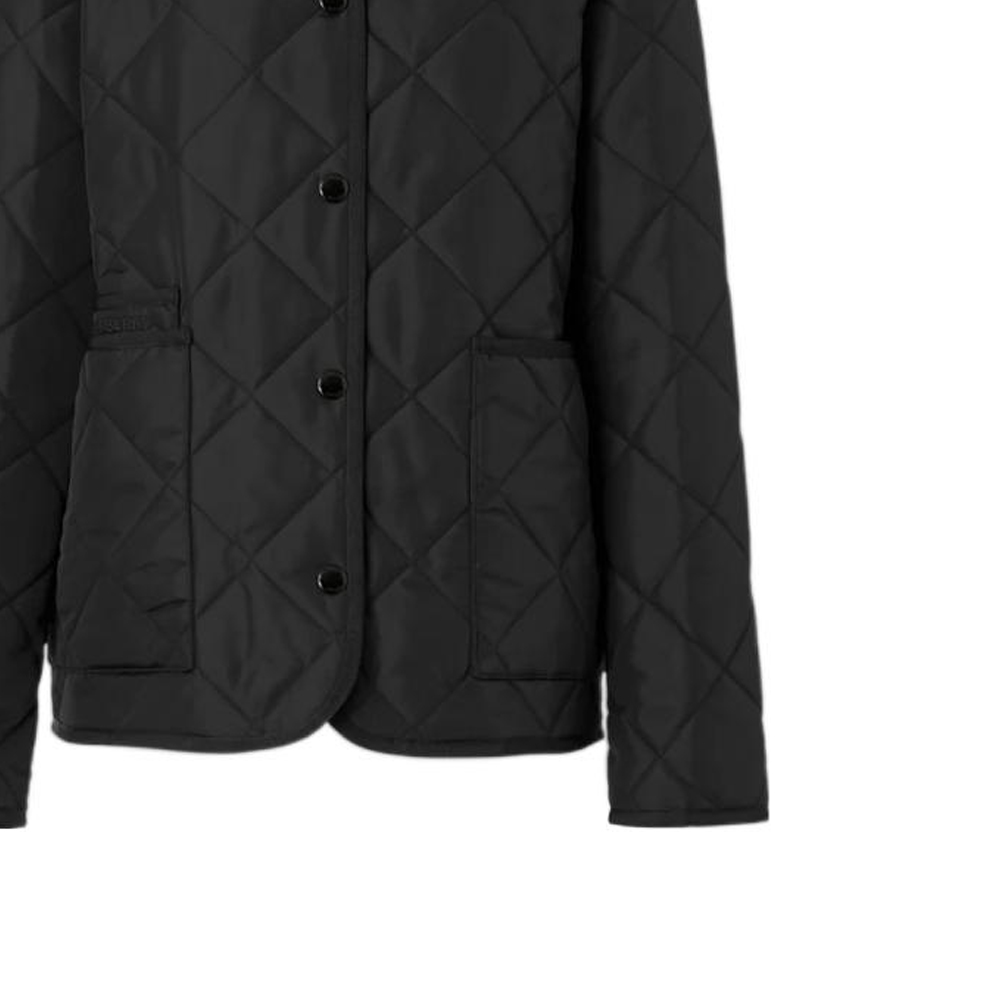 (Women) Burberry SS23  Black Quilted Jacket 80660781 圖 7