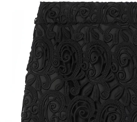 (W) 博柏利 SS23 黑色纯色蕾丝休闲短裤 80671781 Lookbook (W) 博柏利 SS23 黑色纯色蕾丝休闲短裤 80671781