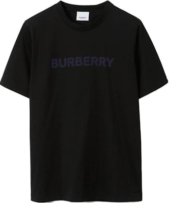 (Women) Burberry SS23 Black T-Shirt with Letter Logo Print and Crew Neck. 80709741 Buy (Women) Burberry SS23 Black T-Shirt with Letter Logo Print and Crew Neck. 80709741
