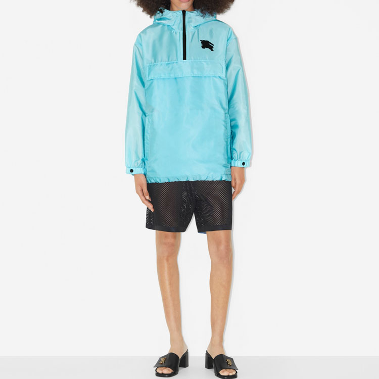 (Women) Burberry SS23  Blue Drawstring Jacket with Logo Patch and Pocket Design. 80714641 圖 3