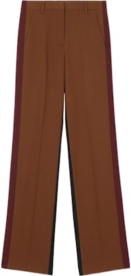 (Women) Burberry SS23 Brown High-Waisted Pleated Casual Trousers. 80650911 Buy (Women) Burberry SS23 Brown High-Waisted Pleated Casual Trousers. 80650911