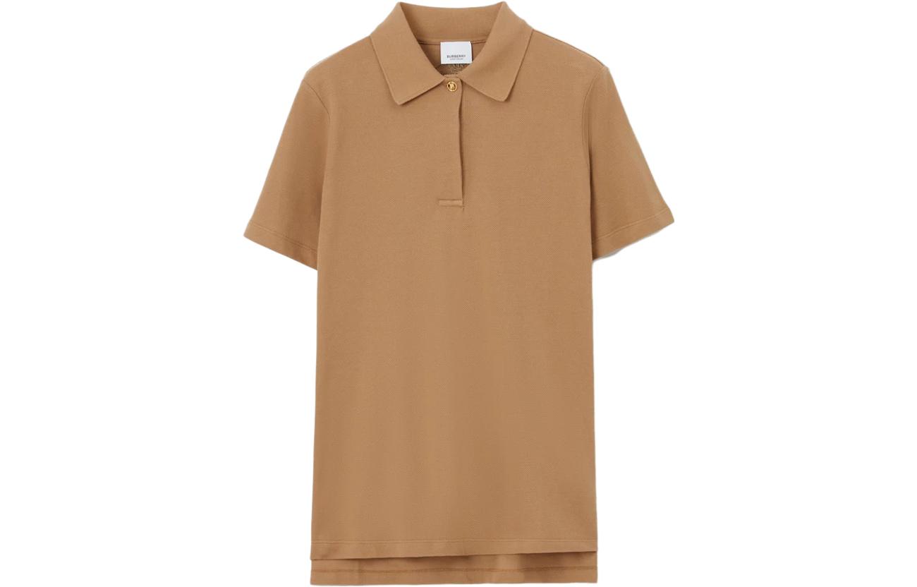 (Women) Burberry SS23  Brown Solid Casual Polo Shirt. 80663261 圖 2