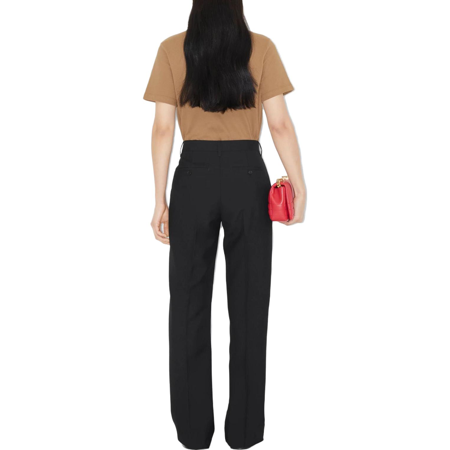 (Women) Burberry SS23  Brown Solid Casual Polo Shirt. 80663261 圖 4