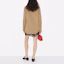 Shop (W) バーバリー SS23 キャメル ロゴパッチ付き長袖シャツ ポイントカラー仕様 80657761
