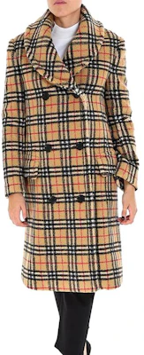 (Women) Burberry SS23 Checkered Colorblock Double-Breasted Long Trench Coat. 80038421 Shop (Women) Burberry SS23 Checkered Colorblock Double-Breasted Long Trench Coat. 80038421