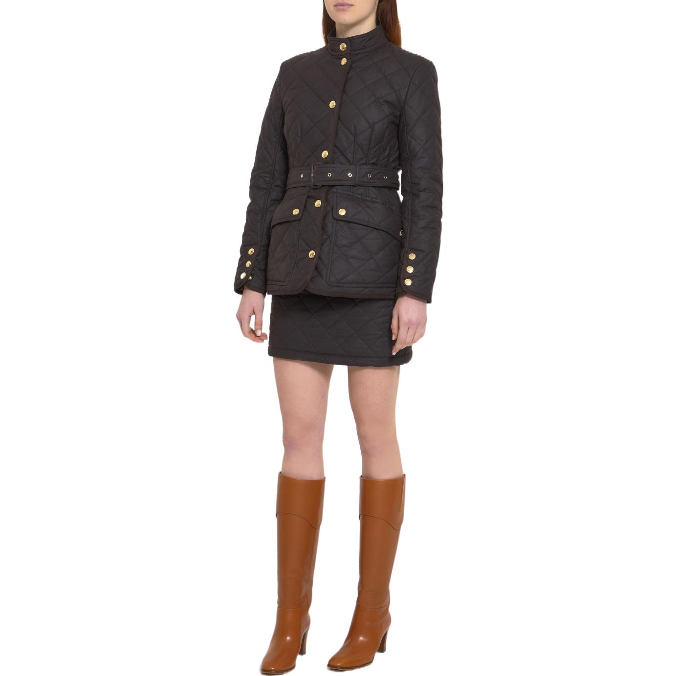 Lookbook (W) Burberry SS23 格紋迷你裙 棕色 80651121