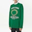 Purchase (Women) Burberry SS23 Green Pullover Sweatshirt with Logo Patch. 80650471