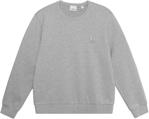 (W) 巴宝莉 SS23 灰色标志印花圆领套头衫 80669031 Buy (W) 巴宝莉 SS23 灰色标志印花圆领套头衫 80669031