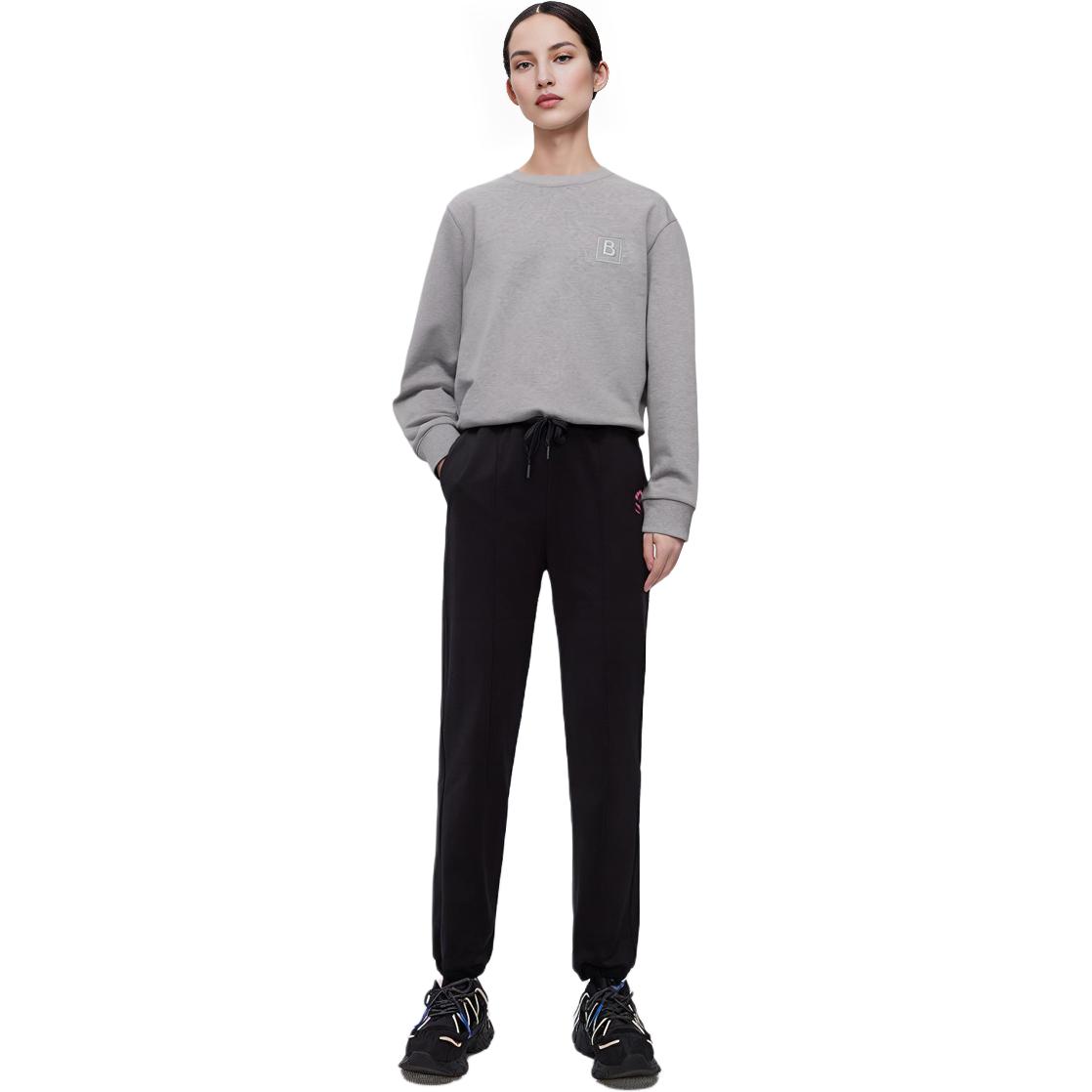 Details for (W) 巴宝莉 SS23 灰色标志印花圆领套头衫 80669031