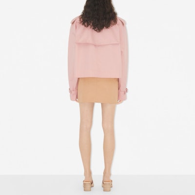 (Women) Burberry SS23 High-Waisted Button Accent Casual Skirt in Light Nude. 80677471 Purchase (Women) Burberry SS23 High-Waisted Button Accent Casual Skirt in Light Nude. 80677471