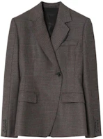 Order (W) Burberry SS23 千鳥格紋單排扣西裝外套 棕色 80711401