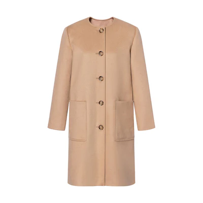(Women) Burberry SS23 Khaki Single-Breasted Long Sleeve Trench Coat. 80677691