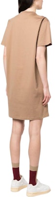 (W) バーバリー SS23 ロゴプリント ブラウン クルーネック 半袖ドレス 80700001 Shop (W) バーバリー SS23 ロゴプリント ブラウン クルーネック 半袖ドレス 80700001