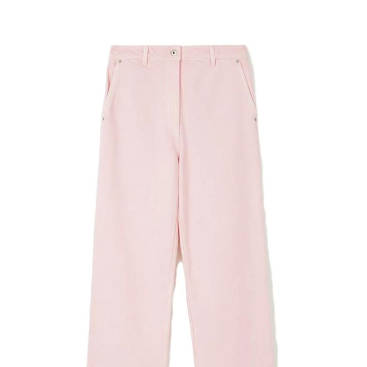 Details for (Women) Burberry SS23  Mid-Rise Light Pink Casual Denim Jeans 80731141