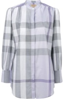 (Women) Burberry SS23 Multicolor Checkered Crewneck Long Sleeve Shirt. 40559821 (Women) Burberry SS23 Multicolor Checkered Crewneck Long Sleeve Shirt. 40559821