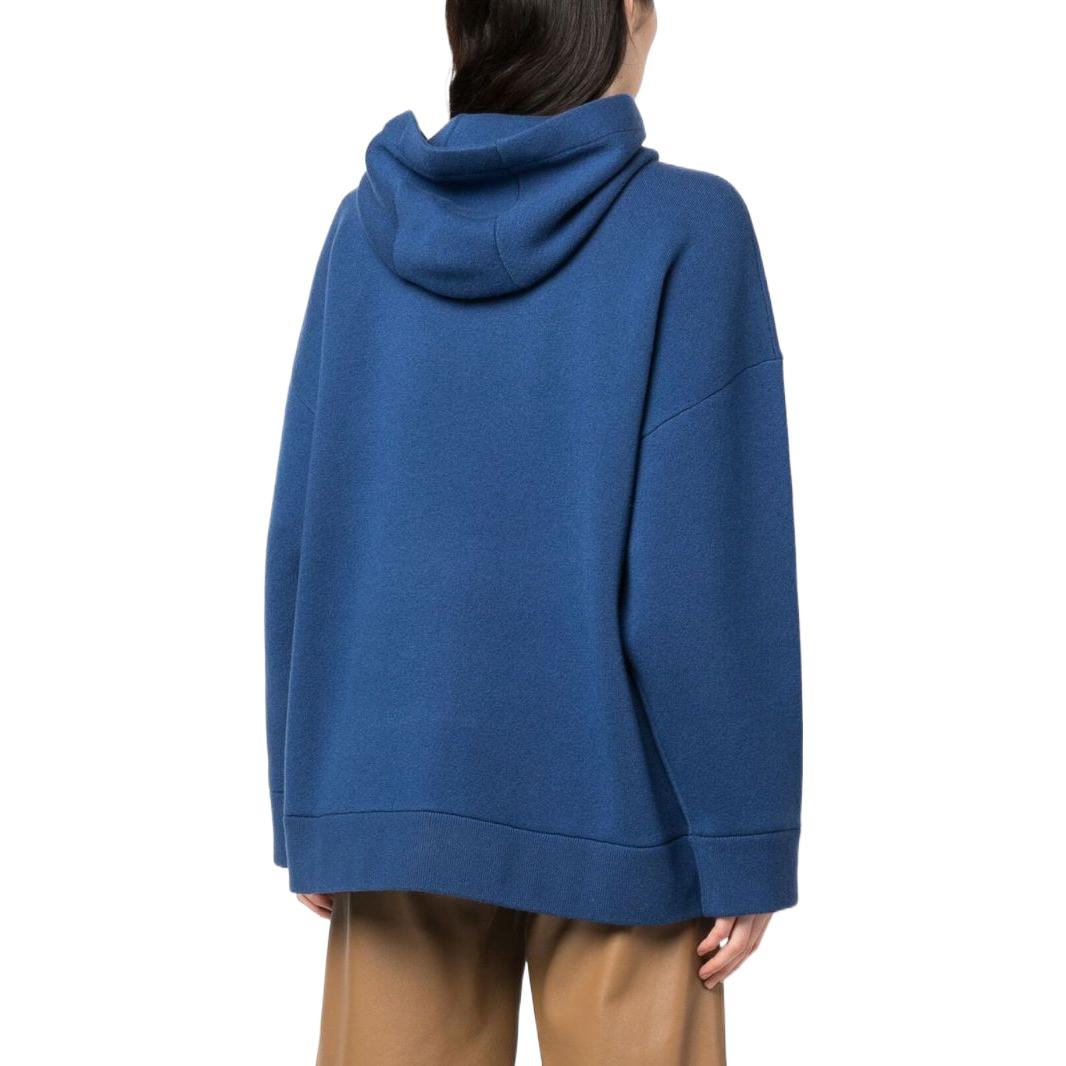 (Women) Burberry SS23  Navy Blue Hoodie with Badge Embroidery. 80656071 圖 4