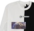 Lookbook (Women) Burberry SS23 Oversized Colorblock Long-Sleeve Shirt Black/White 80246571