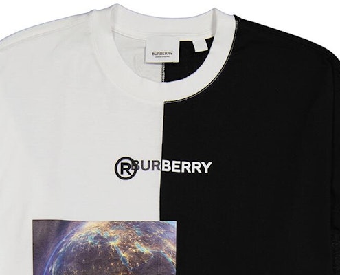 (Women) Burberry SS23 Oversized Colorblock Long-Sleeve Shirt Black/White 80246571 Sizing (Women) Burberry SS23 Oversized Colorblock Long-Sleeve Shirt Black/White 80246571