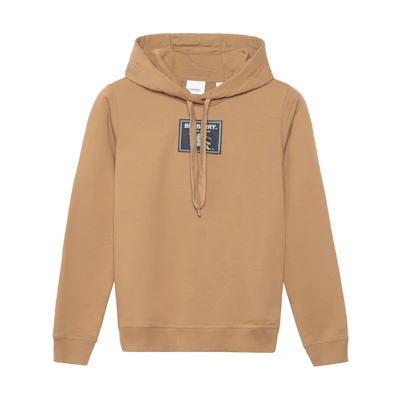 (Women) Burberry SS23 Oversized Letter Logo Hoodie - Camel. 80657781