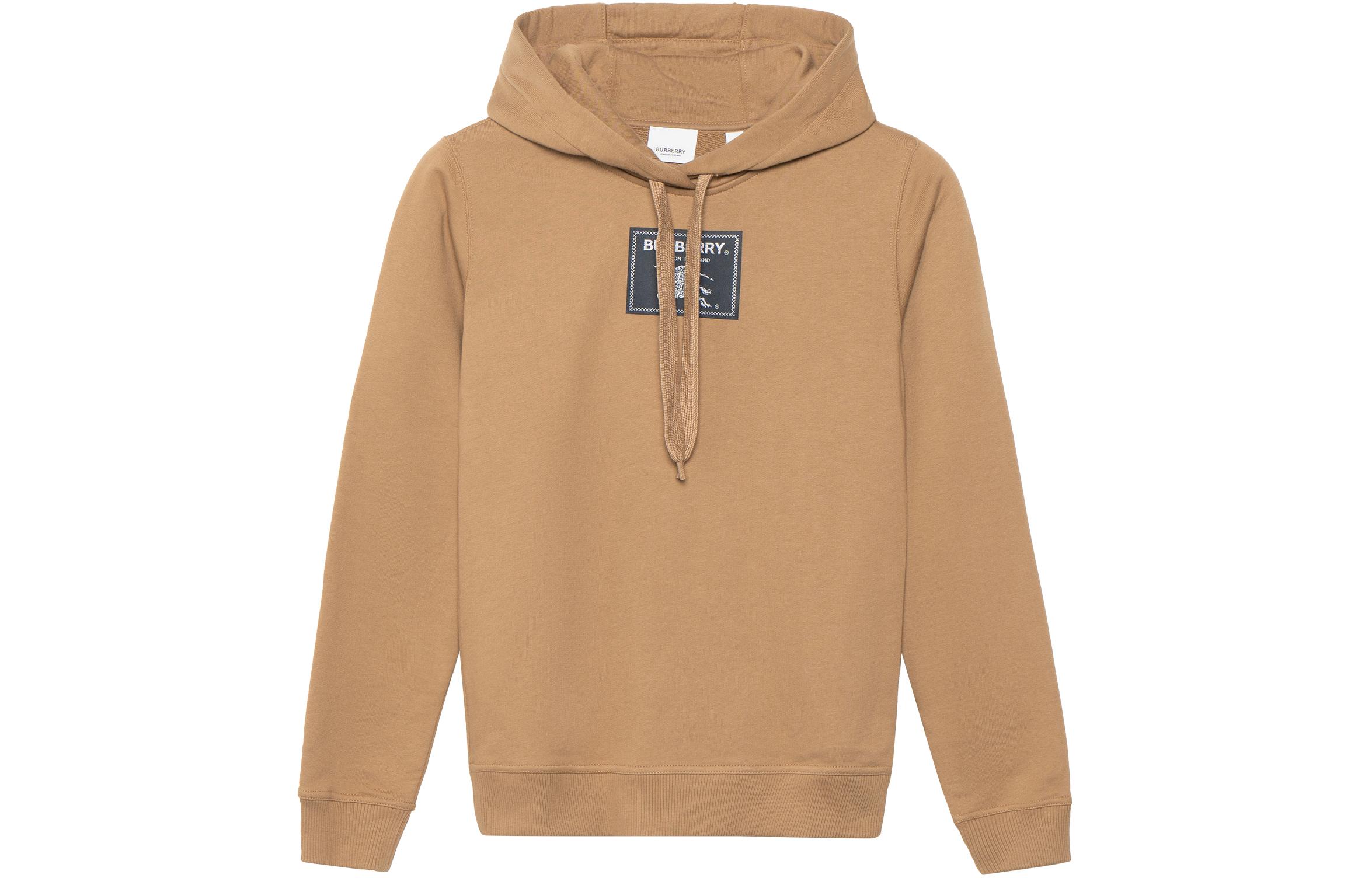 (Women) Burberry SS23  Oversized Letter Logo Hoodie - Camel. 80657781 圖 2
