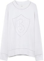 (Women) Burberry SS23 Pattern Print Crewneck Long Sleeve Sweatshirt - White 80678211 (Women) Burberry SS23 Pattern Print Crewneck Long Sleeve Sweatshirt - White 80678211