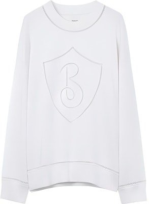 (W) 博柏利 SS23 图案印花圆领长袖卫衣 - 白色 80678211 Buy (W) 博柏利 SS23 图案印花圆领长袖卫衣 - 白色 80678211