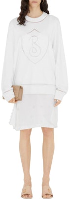 (Women) Burberry SS23 Pattern Print Crewneck Long Sleeve Sweatshirt - White 80678211 Lookbook (Women) Burberry SS23 Pattern Print Crewneck Long Sleeve Sweatshirt - White 80678211