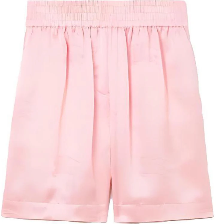 women-burberry-ss-23-pink-elastic-waist-straight-cut-casual-shorts-80715341