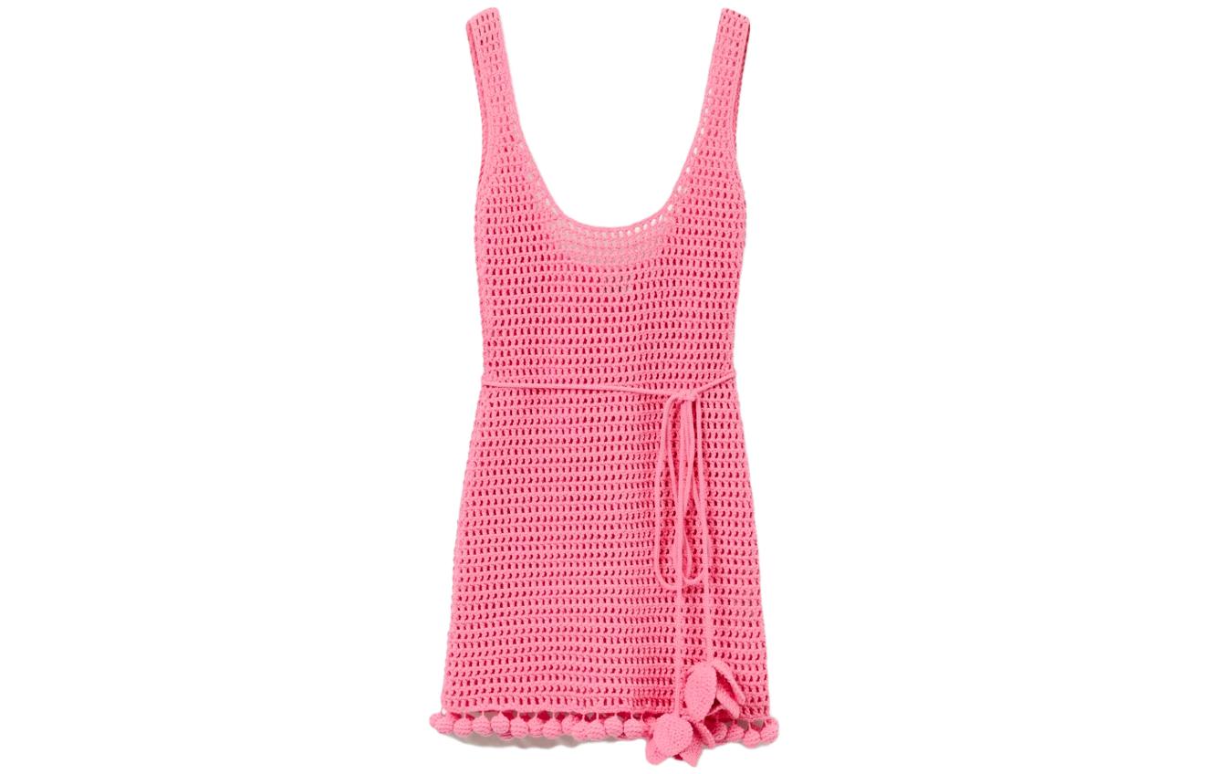 (Women) Burberry SS23  Pink Knitted Cut-Out Strappy Sleeveless Dress. 80716391 圖 2