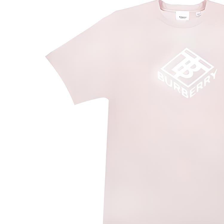 Purchase (Women) Burberry SS23  Pink Logo Print Crewneck Short Sleeve T-Shirt. 80464701