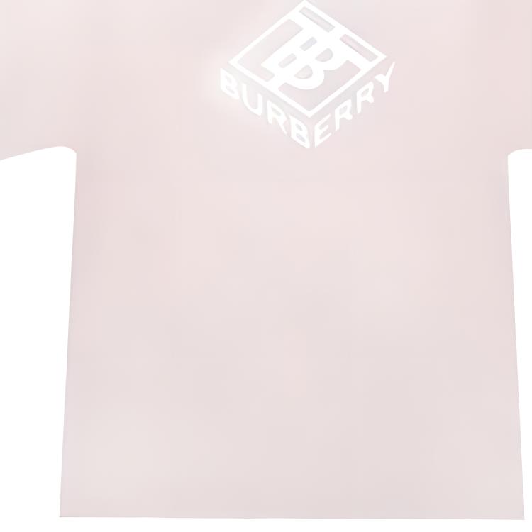 Sizing (Women) Burberry SS23  Pink Logo Print Crewneck Short Sleeve T-Shirt. 80464701
