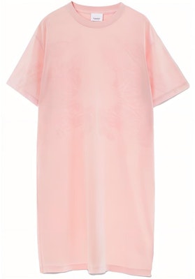 (W) バーバリー SS23 ピンクパターンプリント 半袖プルオーバードレス 80716311 Order (W) バーバリー SS23 ピンクパターンプリント 半袖プルオーバードレス 80716311