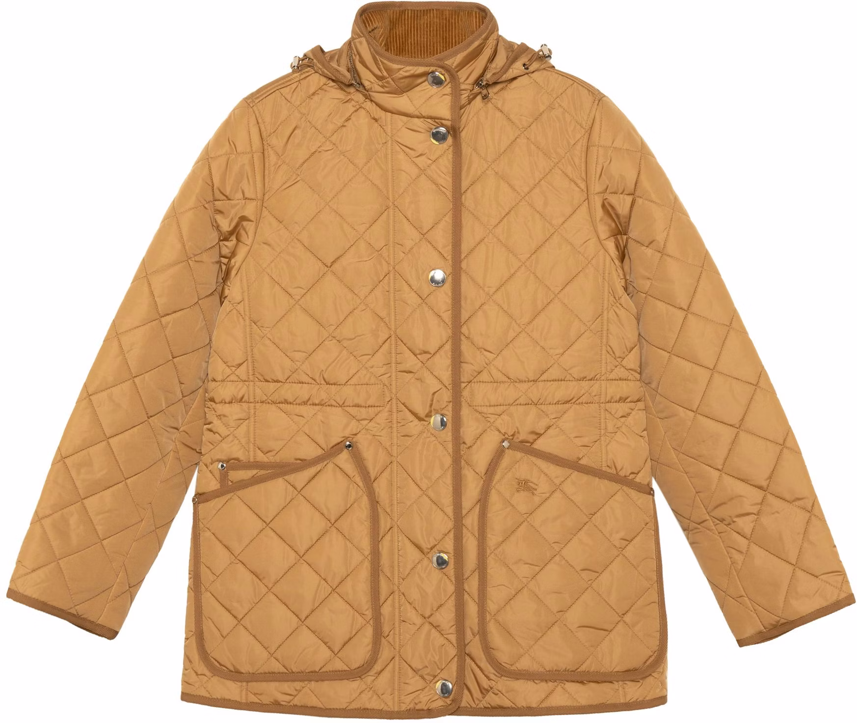 women-burberry-ss-23-quilted-hooded-cotton-jacket-beige-80709681