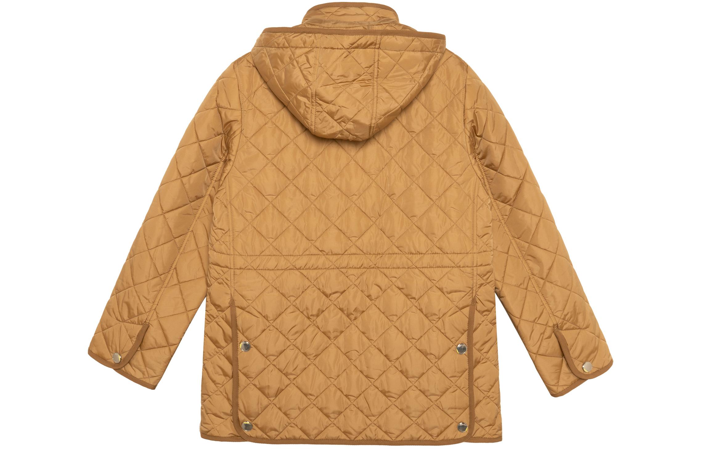 Lookbook (W) 博柏利SS23米色连帽棉质菱格夹克 80709681